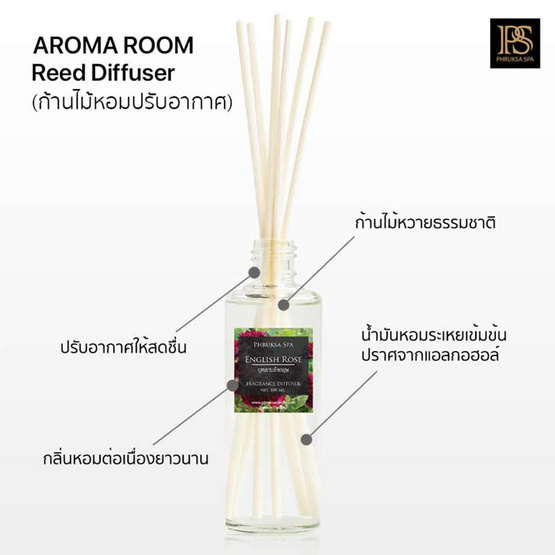 พฤกษา สปา ก้านไม้หอมปรับอากาศ 100 มล. (Refill) Pear&Freesia