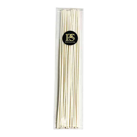 พฤกษา สปา Natural Rattan Sticks 21 ซม. (20 Pcs)