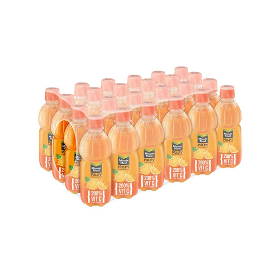 มินิทเมด พัลพิ ออเรนจ์ 290 มล. (ยกลัง 24 ขวด)