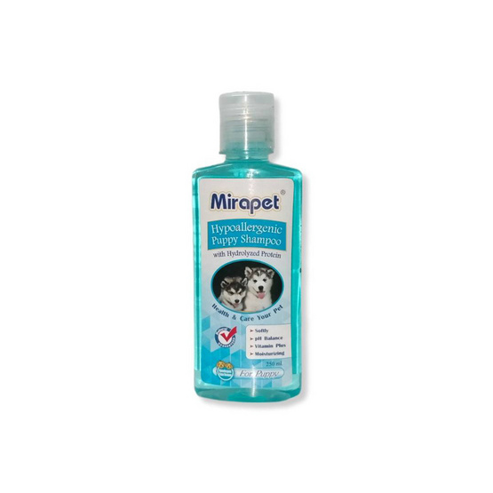 Mirapet แชมพูอาบน้ำ ลูกสุนัข แพ้ง่าย 2 ชิ้น