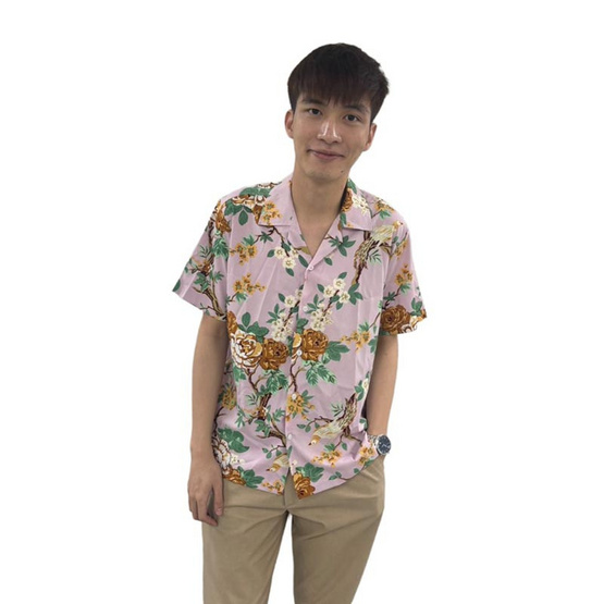 เสื้อเชิ๊ตลายดอก