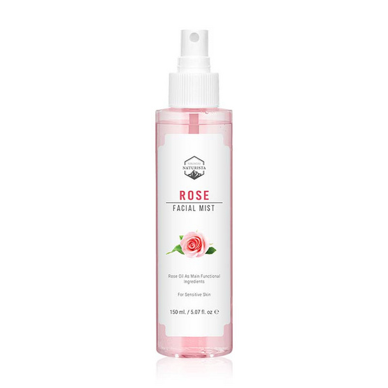 Naturista สเปรย์บำรุงผิวหน้า Rose Facial Mist 150 มล.