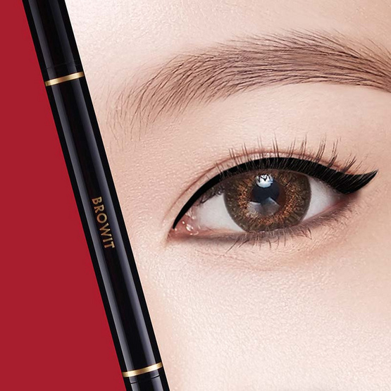Browit อายไลน์เนอร์สองหัว High Technique Duo Eyeliner 0.4 มล.+0.08 กรัม