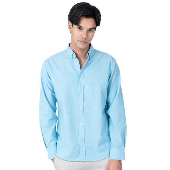 GALLOP1959 OXFORD CASUAL SHIRT เสื้อเชิ๊ตแขนยาว ผ้า OXFORD รุ่น GW9030