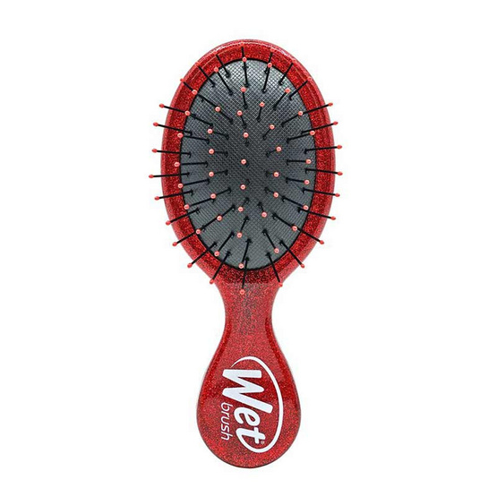 WET BRUSH แปรงหวีผมทรงรี รุ่น ดิสนีย์ พรินเซส มินิลาย สโนว์ไวท์ สีแดง