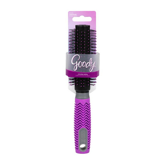 Goody หวีไดร์นีออน (รุ่น 06872) Neon Grips V-bristle Round Brush สีม่วง