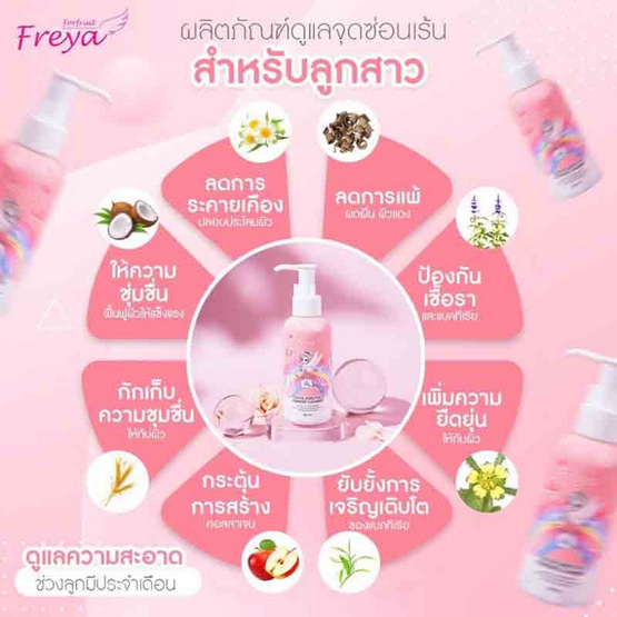 ForFruit Freya  ผลิตภัณฑ์ทำความสะอาดจุดซ่อนเร้นสำหรับเด็ก