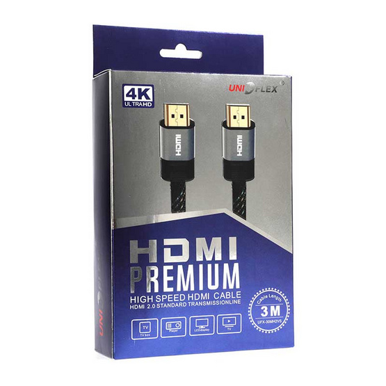 Uniflex สาย HDMI 2.0 3 เมตร UFX3M