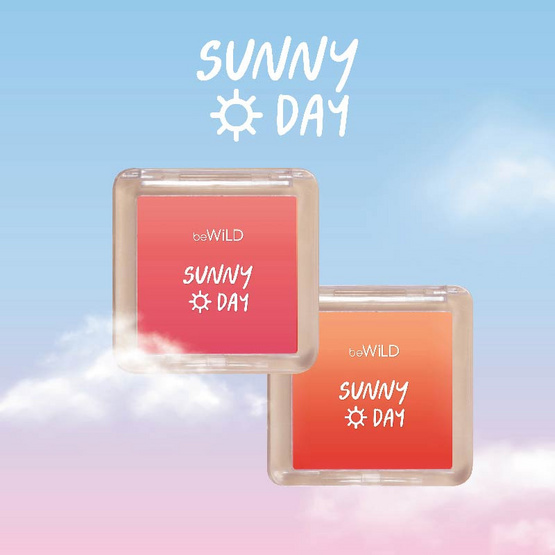 beWiLD บลัชออน Sunny Day 4.5 กรัม