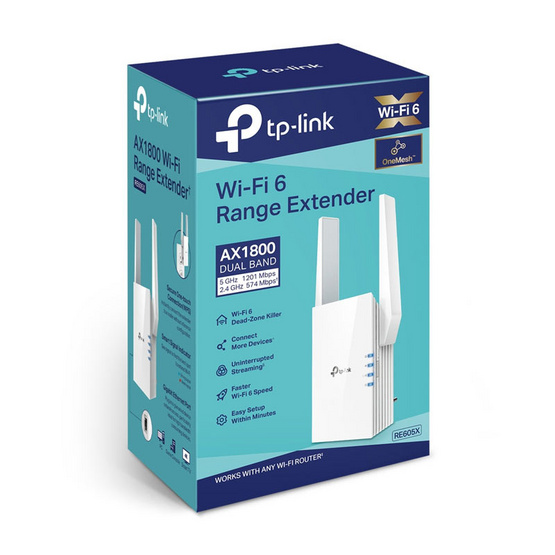 TP-Link อุปกรณ์ขยายสัญญาณ RE605X