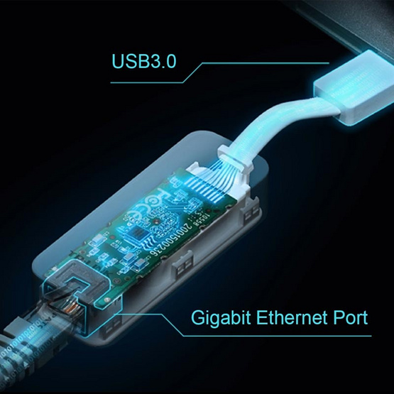 TP-Link อุปกรณ์แปลงสัญญาณ USB เป็น LAN UE300