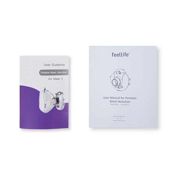 Feellife เครื่องพ่นละอองยาแบบพกพา สำหรับเด็กและผู้ใหญ่ ยี่ห้อ Feellife รุ่น Air Mask II 