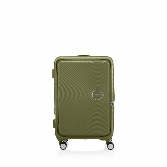 American Tourister กระเป๋าเดินทาง รุ่น CURIO BOOK OPEN SPINNER EXP TSA-KHAKI