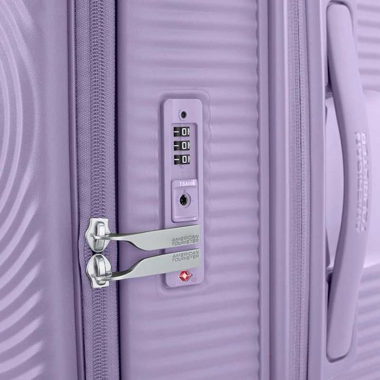 American Tourister กระเป๋าเดินทาง รุ่น CURIO BOOK OPEN SPINNER EXP TSA-LAVENDER