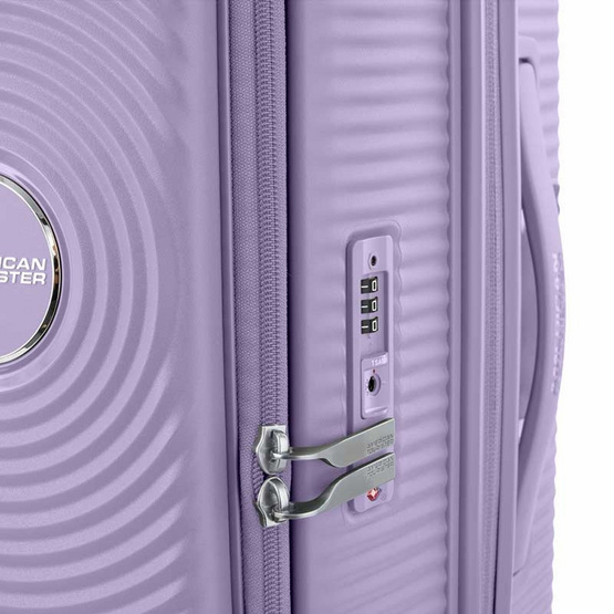 American Tourister กระเป๋าเดินทาง รุ่น CURIO BOOK OPEN SPINNER EXP TSA-LAVENDER