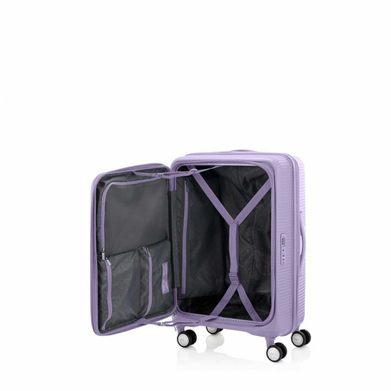 American Tourister กระเป๋าเดินทาง รุ่น CURIO BOOK OPEN SPINNER EXP TSA-LAVENDER