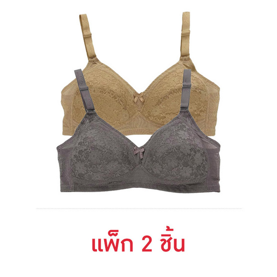 ANNY เสื้อชั้นในไม่เสริมโครง 1912 แพ็ก 2 ชิ้น