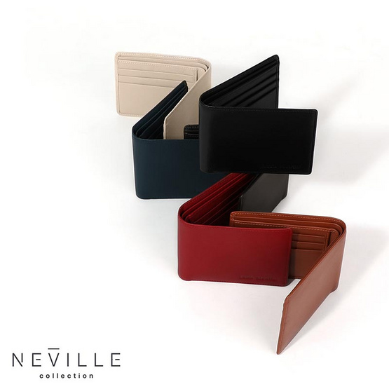 Louis Montini (NEVILLE) กระเป๋าสตางค์หนังวัวแท้ Men's Wallet TTM061