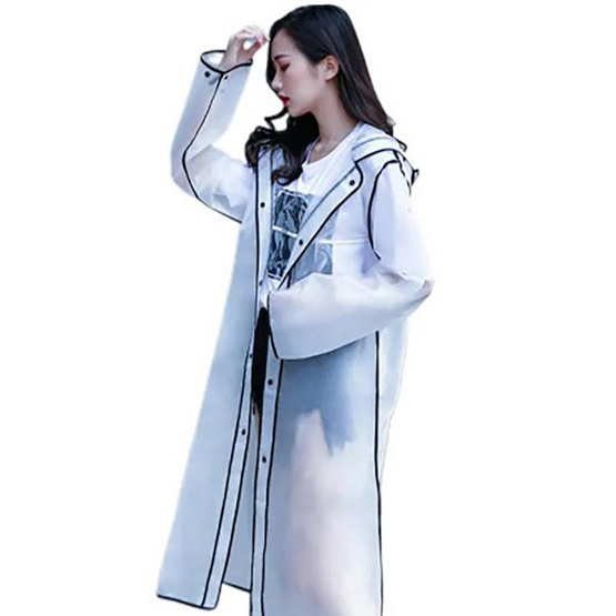 Rain coat Korean Style Strap Tube ชุดกันฝน เสื้อคลุมกันฝน Size 2XL