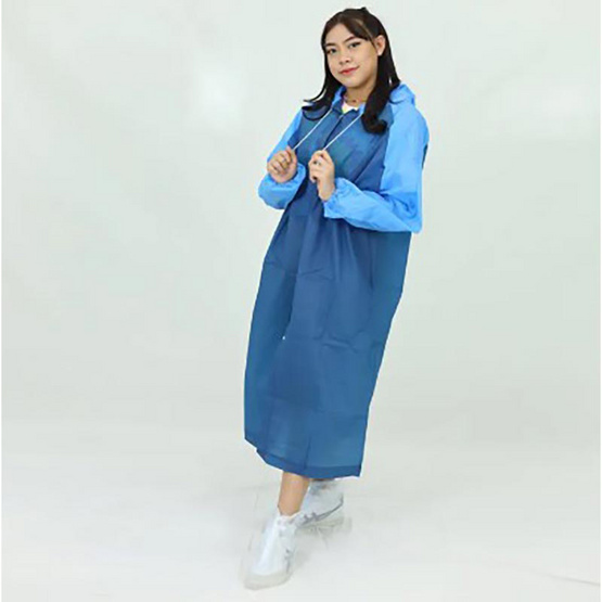 Rain coats ชุดกันฝนทูโทน Color Free Size