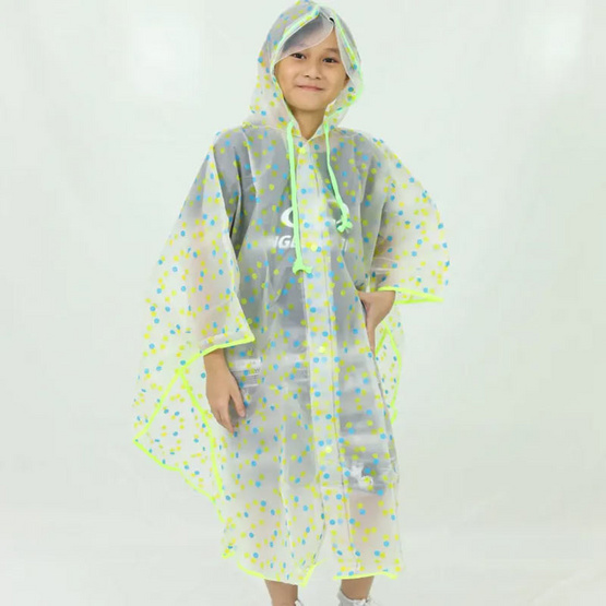 Rain Coat ชุดกันฝนเด็ก PASTEL DOT