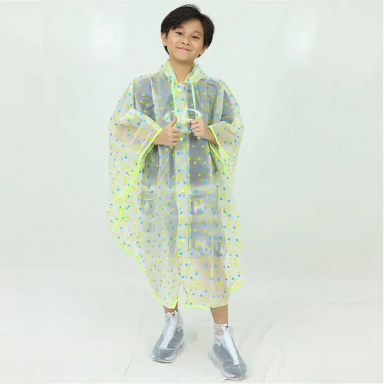 Rain Coat ชุดกันฝนเด็ก PASTEL DOT