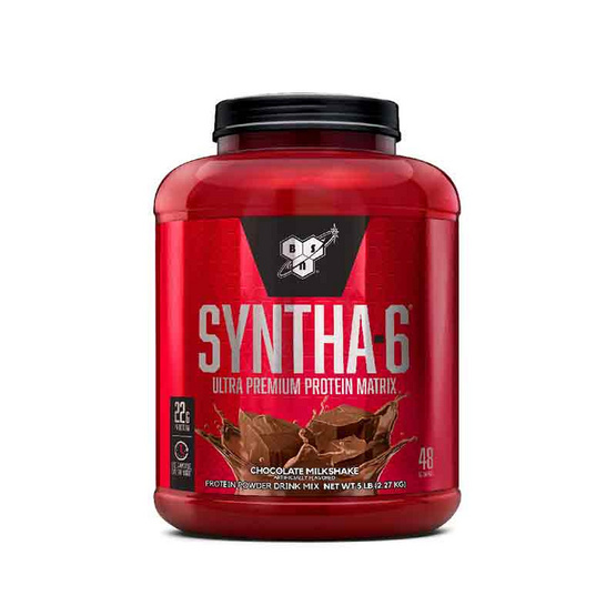 BSN SYNTHA-6 เวย์โปรตีน 5 ปอนด์ รสช็อกโกแลต มิลค์เชค