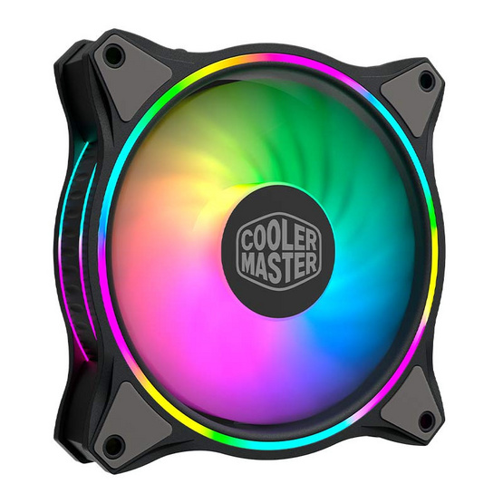 Cooler Master พัดลมติดเคส MasterFan MF120 Halo 3in1 ARGB