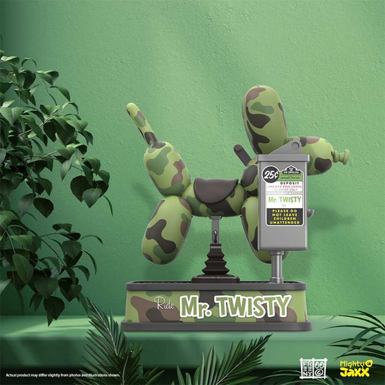 Toytopia Mr. Twisty (Jungle Edition) ft. Jason Freeny by Mighty Jaxx