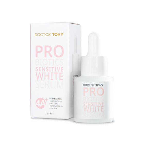 Doctor Tony เซรั่มบำรุงผิวหน้า Probiotics Sensitive White Serum 20มล.