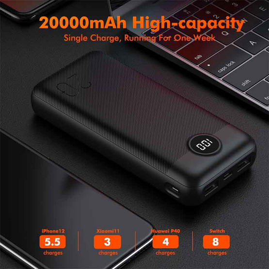 Veger Power Bank 20000 mAh รุ่น S20