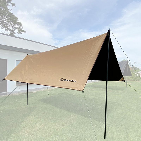 Mounakea ทาร์ป 3x4 ม. สีเบจ แคมป์ปิ้ง camping