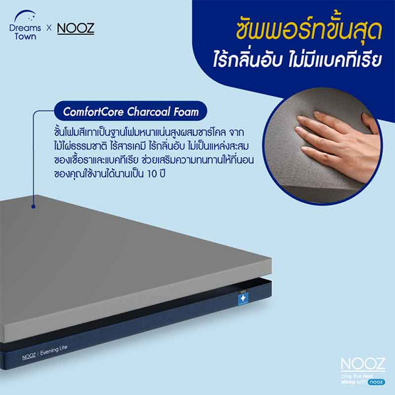 Nooz Evening Lite Evo ความหนา 4 นิ้ว