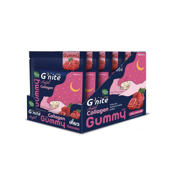 Handy Herb จี-ไนท์ บิวตี้ กัมมี่ บรรจุ 6 ซอง (4 ชิ้น/ซอง)