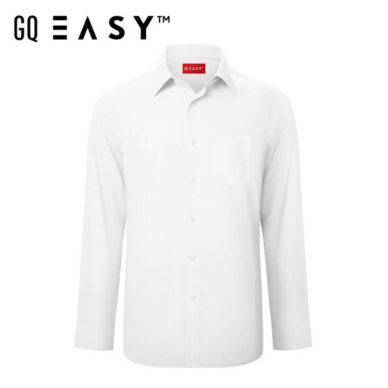 GQ Easy เสื้อเชิ้ต สีขาว รุ่น classic