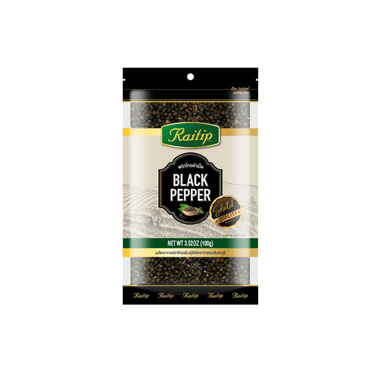 ไร่ทิพย์ พริกไทยดำเม็ด 100 กรัม