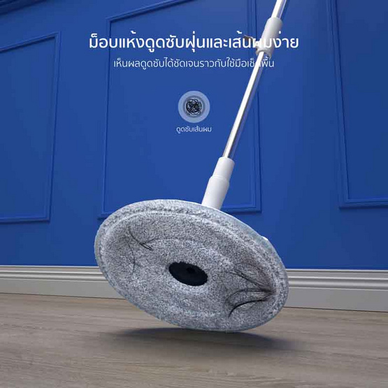 Randy Bucket Set with Microfiber Mop ชุดถังปั่น