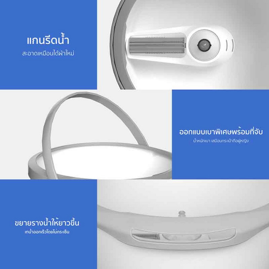 Randy Bucket Set with Microfiber Mop ชุดถังปั่น