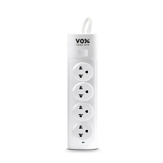 VOX ปลั๊กโนว่า รุ่น NV-140 1 สวิตช์ 4 ช่องเสียบ (5 เมตร)