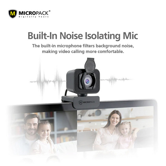 Micropack กล้อง Webcam รุ่น MWB-15