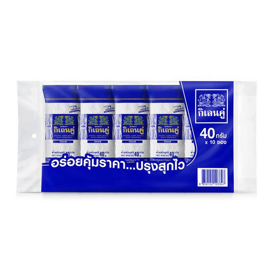 กิเลนคู่ วุ้นเส้น 40 กรัม (แพ็ก 10 ชิ้น)