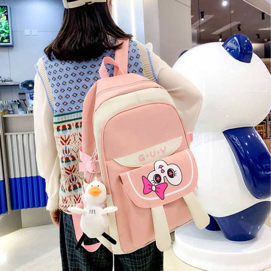 Fancybag กระเป๋า SCH026-G.U.Y Pink