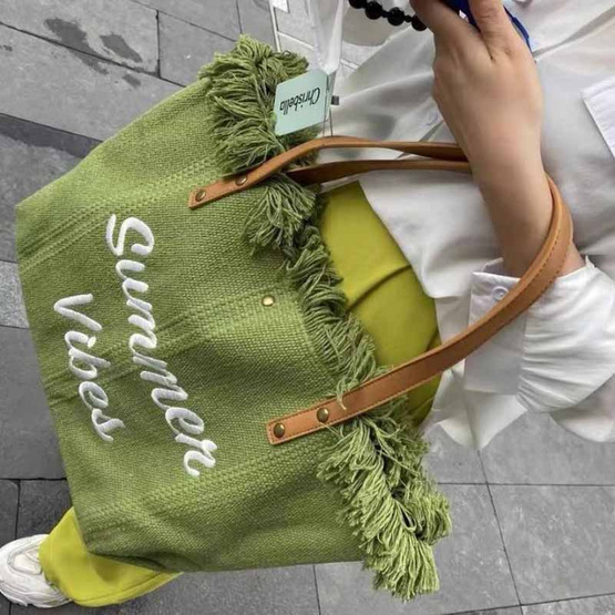 Fancybag กระเป๋า Summer-Vibes Green