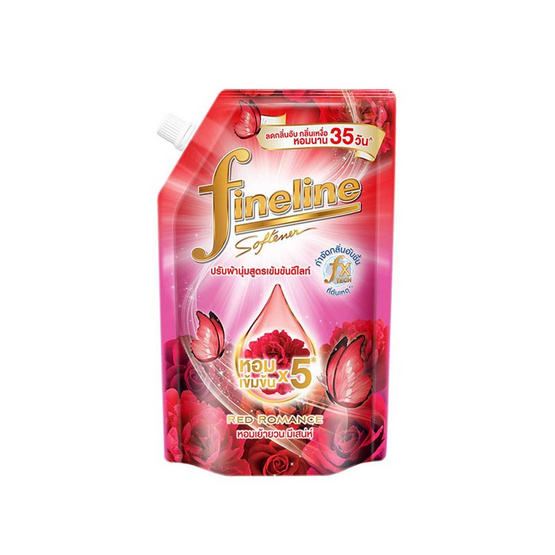 น้ำยาปรับผ้านุ่มไฟน์ไลน์  สูตรเข้มข้น กลิ่นเรด โรมานซ์ 450 มล.