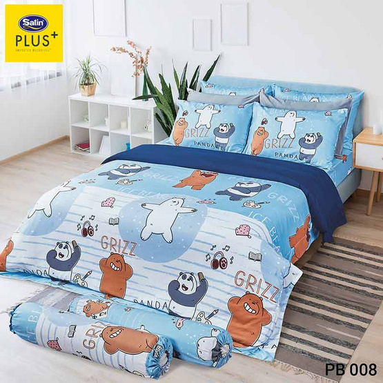 Satin Plus ผ้าปูที่นอน PB008 Satin Plus ผ้าปูที่นอน PB008