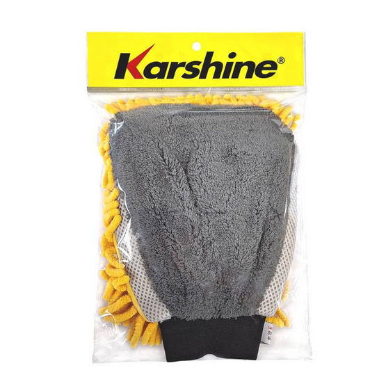 KARSHINE Car Washing Mitt ถุงมือไมโครไฟเบอร์