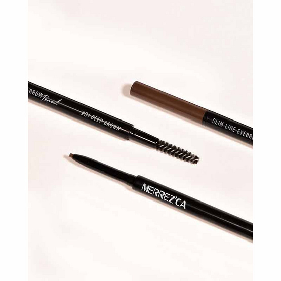 Merrezca ดินสอเขียนคิ้ว Slim Line Eyebrow Pencil 0.05 กรัม Merrezca ดินสอเขียนคิ้ว Slim Line Eyebrow Pencil 0.05 กรัม