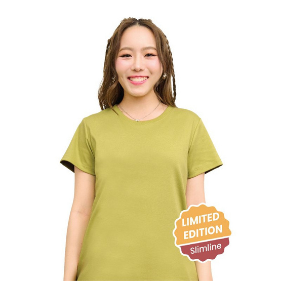M2S Lifestyle เสื้อยืดคอกลมหญิง เขียวมิซเซิลโทล M2S Lifestyle เสื้อยืดคอกลมหญิง เขียวมิซเซิลโทล