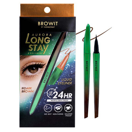 Browit อายไลเนอร์ Aurora Long Stay Eyeliner 0.5 กรัม