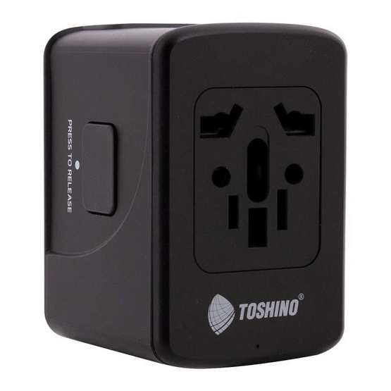 Toshino All-in-One Universal socket DE-65WGAN